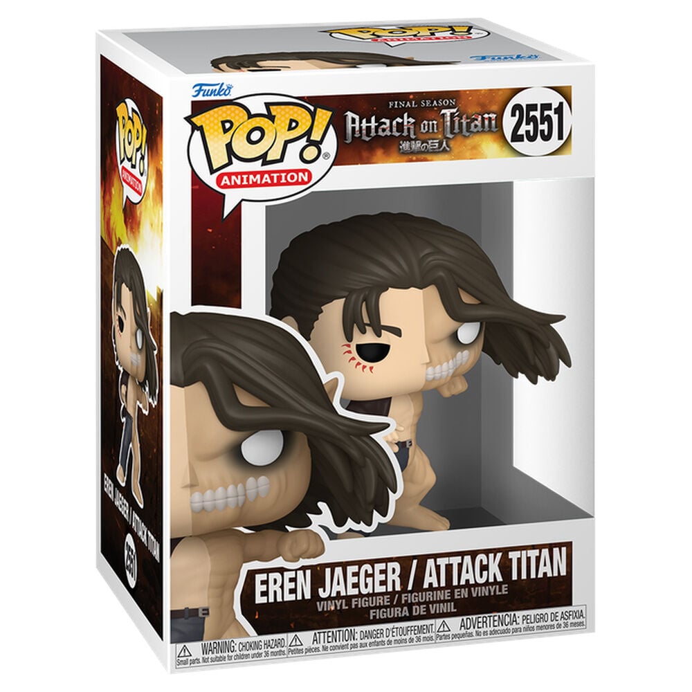 Attack on Titan POP! Animation Vinyl Figura Split- Attack Titan 9 cm