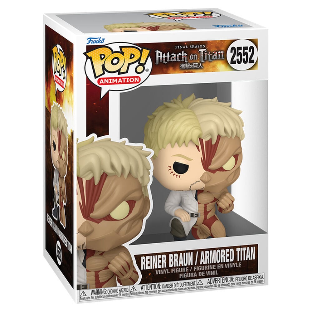 Attack on Titan POP! Animation Vinyl Figura Split- Armor Titan 9 cm