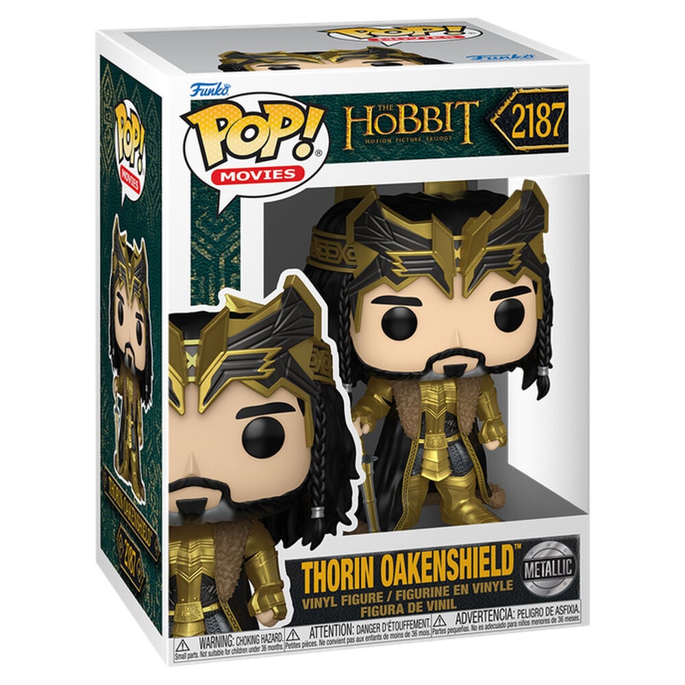 Trilogía de El hobbit POP! Movies Vinyl Figuren Thorin(MT) 9 cm