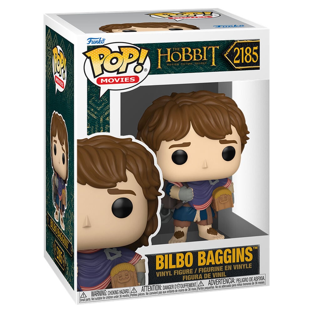 Trilogía de El hobbit POP! Movies Vinyl Figuren Bilbo Baggins 9 cm