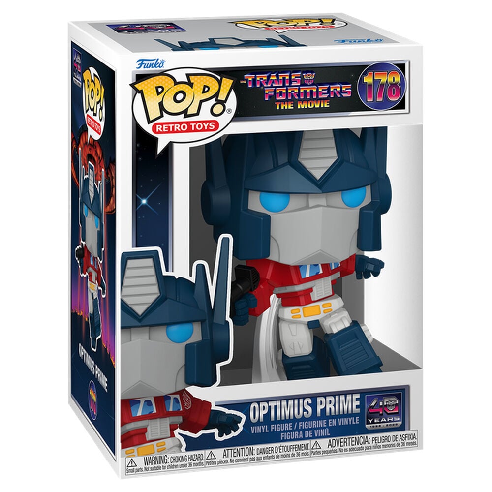 Transformers POP! Retro Toys Vinyl Figura Optimus Prime 9 cm