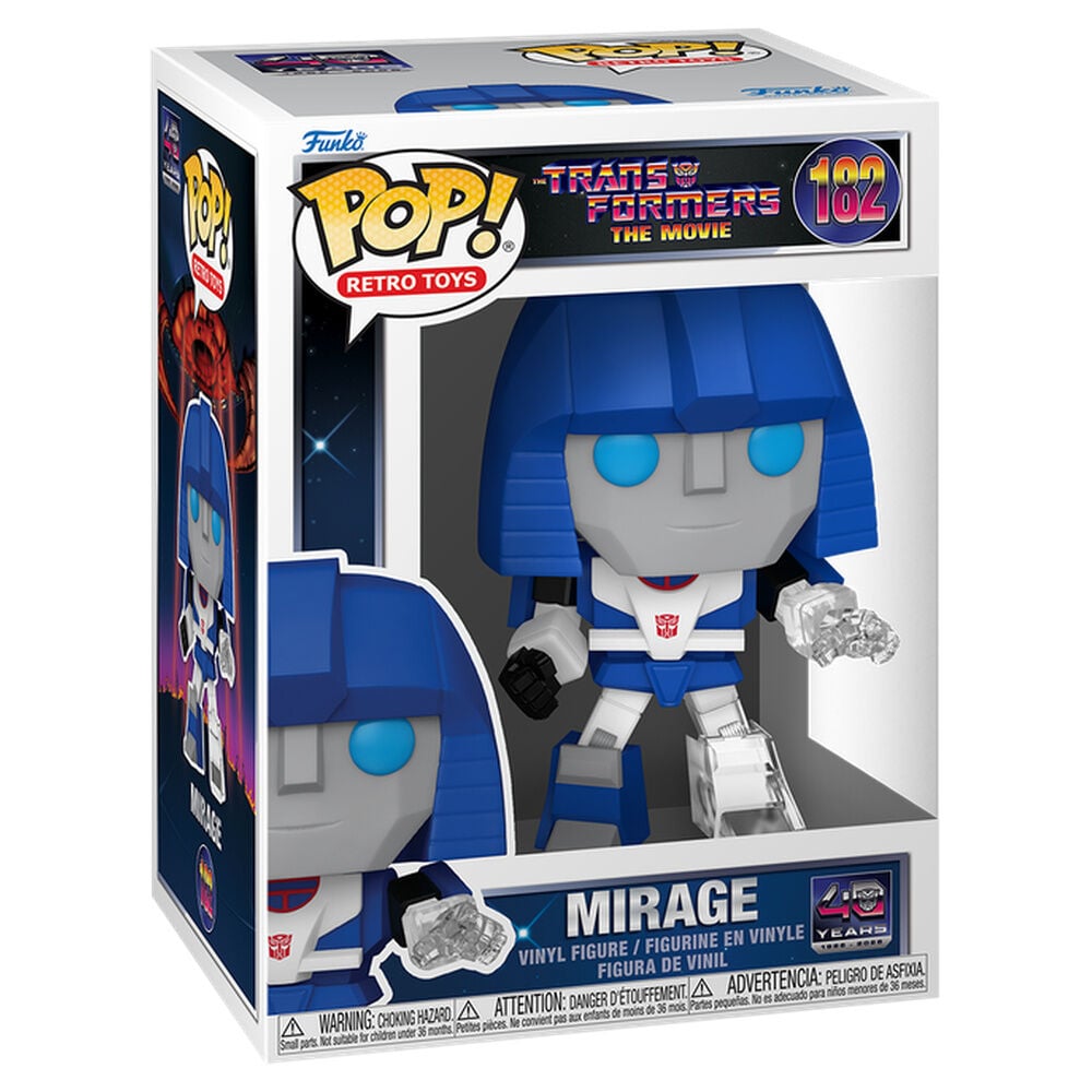 Transformers POP! Retro Toys Vinyl Figura Mirage 9 cm