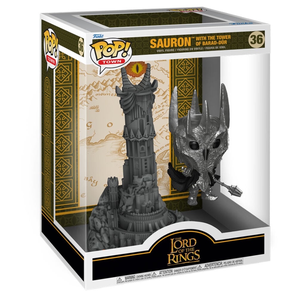 El Señor de los Anillos POP! Town Vinyl Figuren Barad-Dur(GW) 9 cm