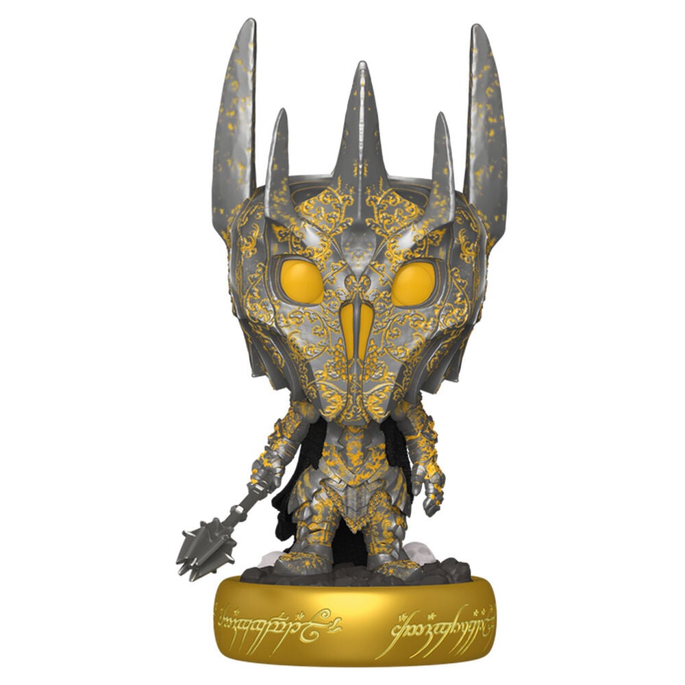 El Señor de los Anillos Figura POP! Premium Vinyl Sauron w/Weapon (GW) 9 cm