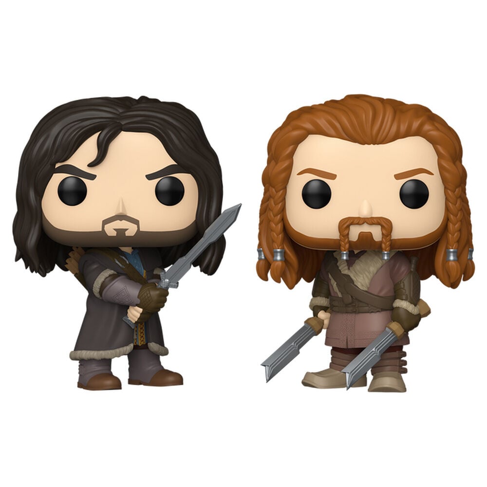 Trilogía de El hobbit POP! Vinyl pack de 2 Figuras Kili & Fili 10 cm