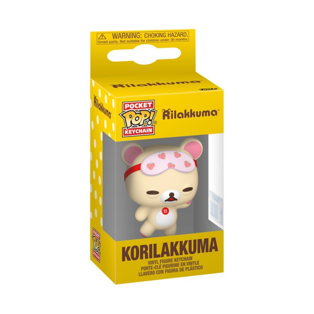 Llavero Pocket POP Keychain Rilakkuma Korilakkuma