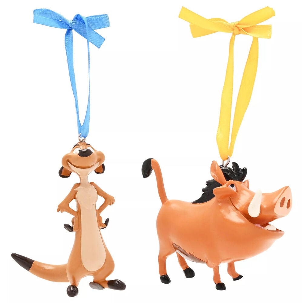 Set 2 Adornos de Natal O Rei Leão Disney Frikytopia