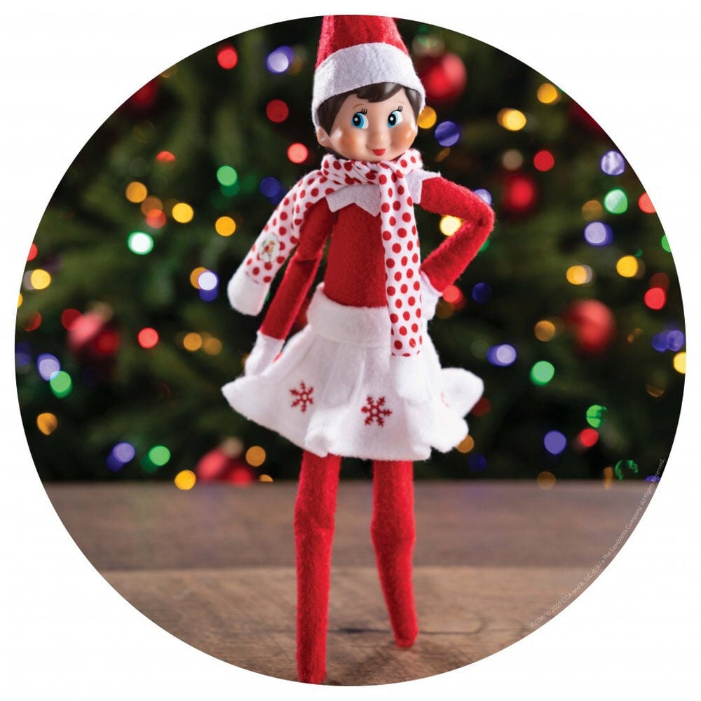 Vestuário para Elfo Saia e Lenço The Elf on the Shelf