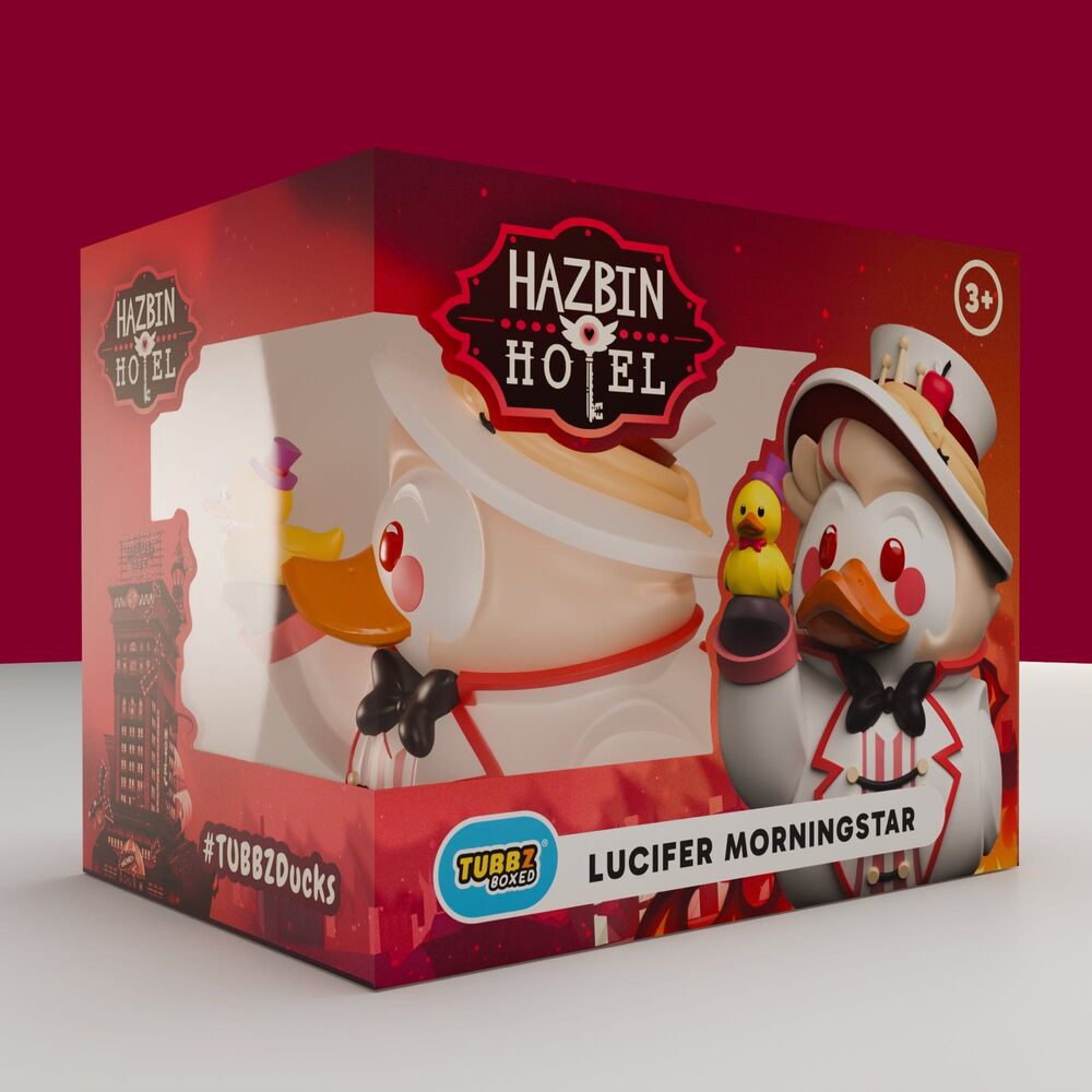 Hazbin Hotel Tubbz Figura PVC Lucifer Morningstar Boxed Edition 10 cm