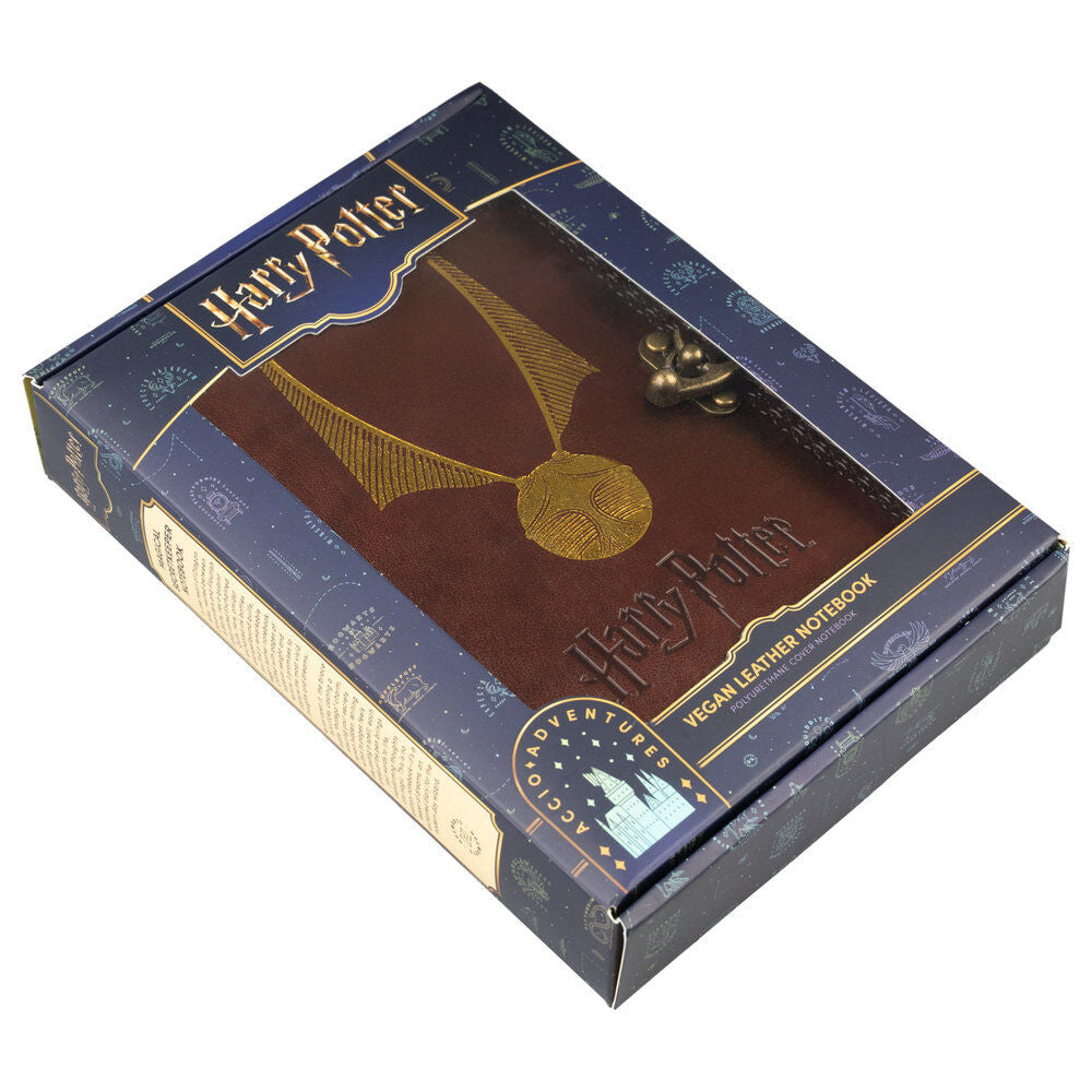 Harry Potter Cuaderno de Cuero Vegano