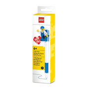 Esferográfica azul gel com minifigura Lego