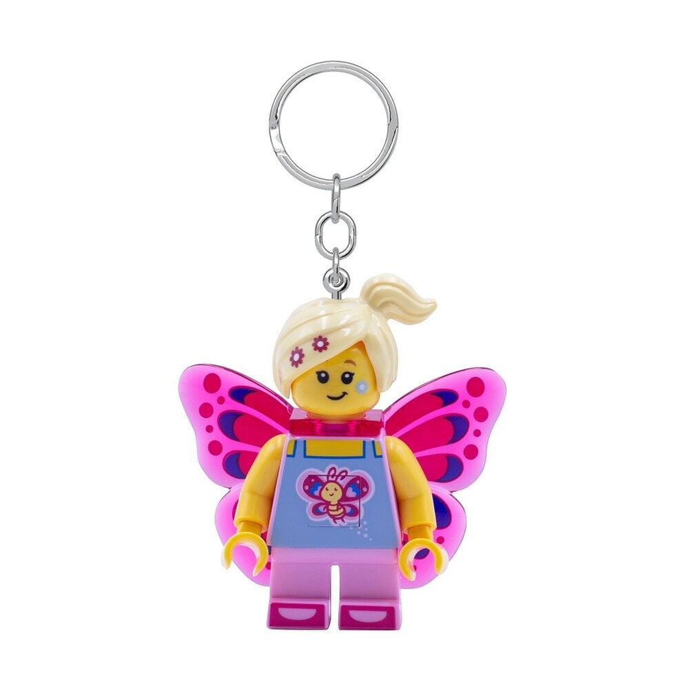 Porta-chaves linterna Butterfly Girl Lego Frikytopia