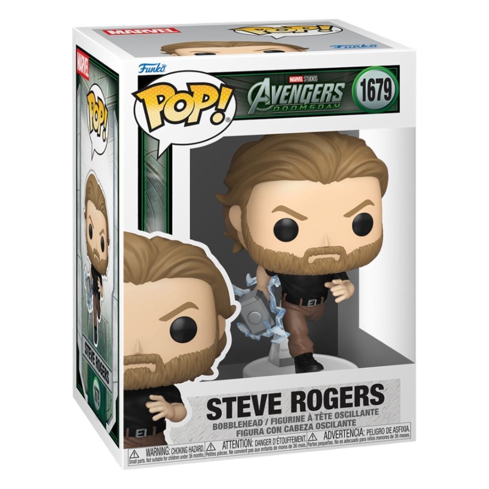 Marvel POP! Comics Vinyl Figura Steve Rogers (Doomsday) 9 cm