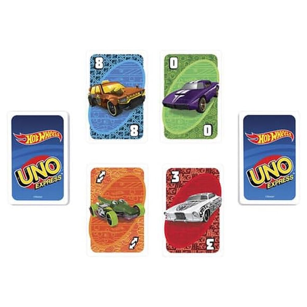 Juego cartas UNO Hot Wheels