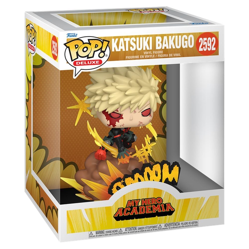 My Heo Academia POP! Deluxe Vinyl Figura Bakugo w/CH(GW) 9 cm