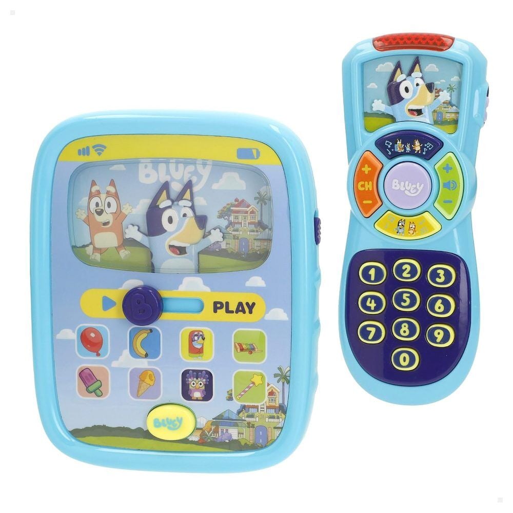 Tablet de Atividades + Comando à Distância Bluey