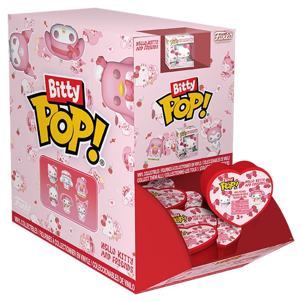 Hello Kitty Figura Pocket POP! Vinyl Hearts Valentines PDQ Display (24) 2,5 cm