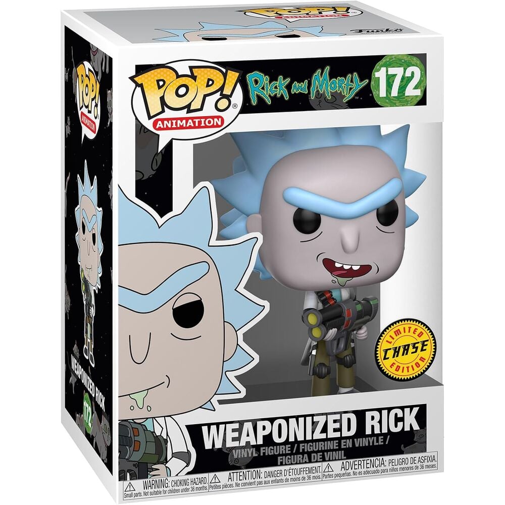 Figura Pop! Rick & Morty Weaponized Rick Chase