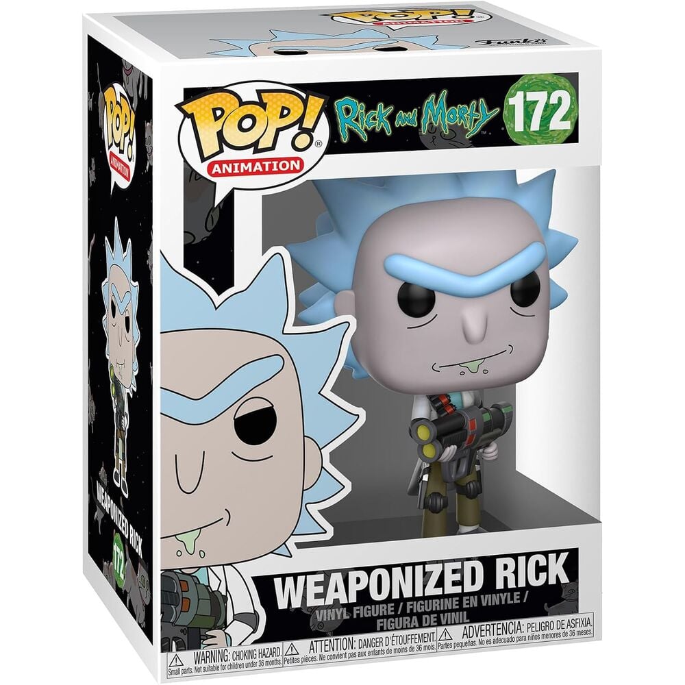 Figura Pop! Rick & Morty Weaponized Rick