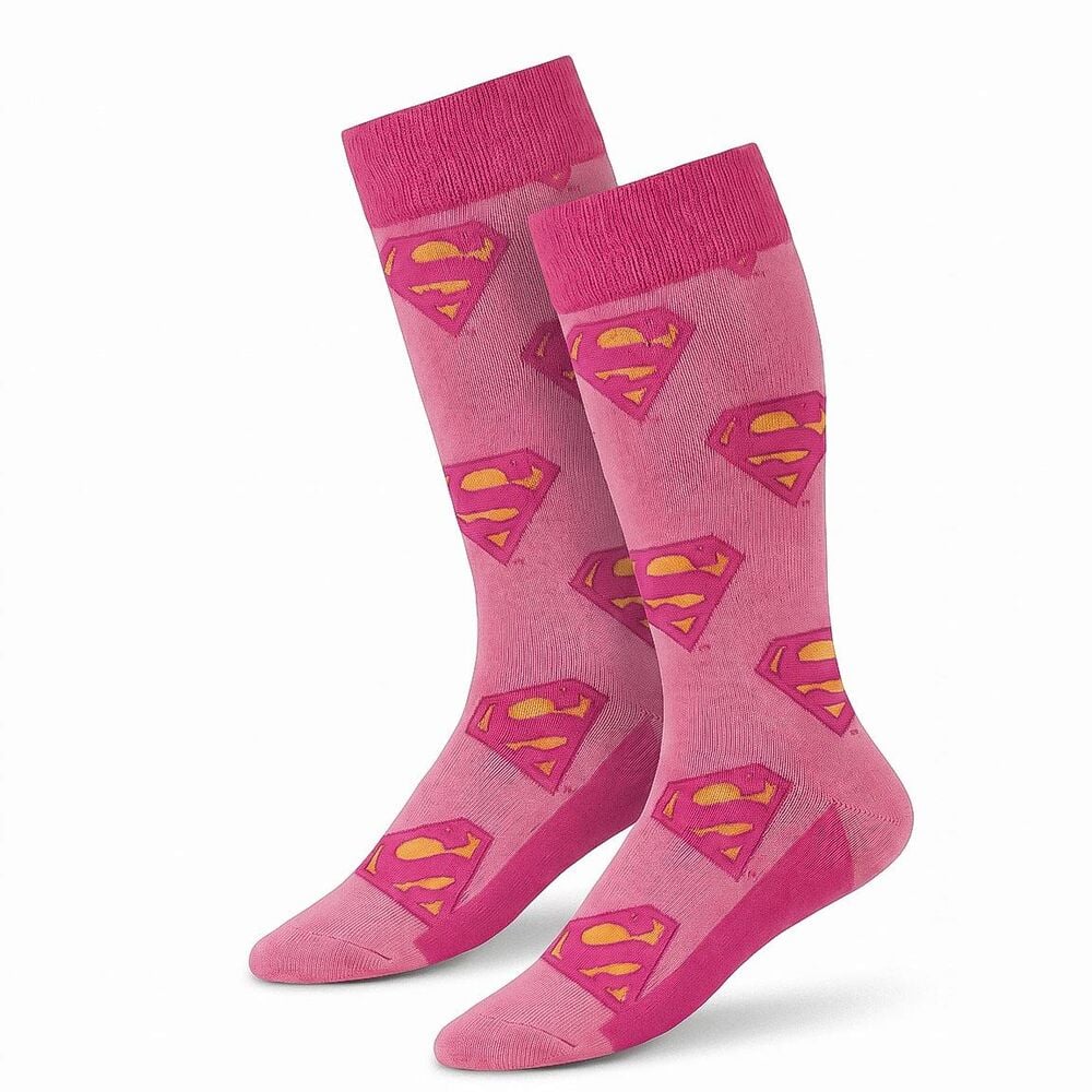DC Comics Calcetines Superman Supergirl Pack de 3 36-43