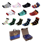 Conjunto 12 pares de meias Harry Potter adulto sortido