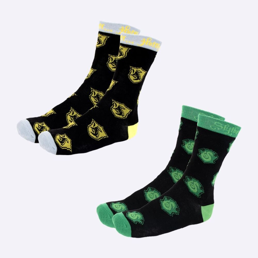 Conjunto 12 pares de meias Harry Potter adulto sortido