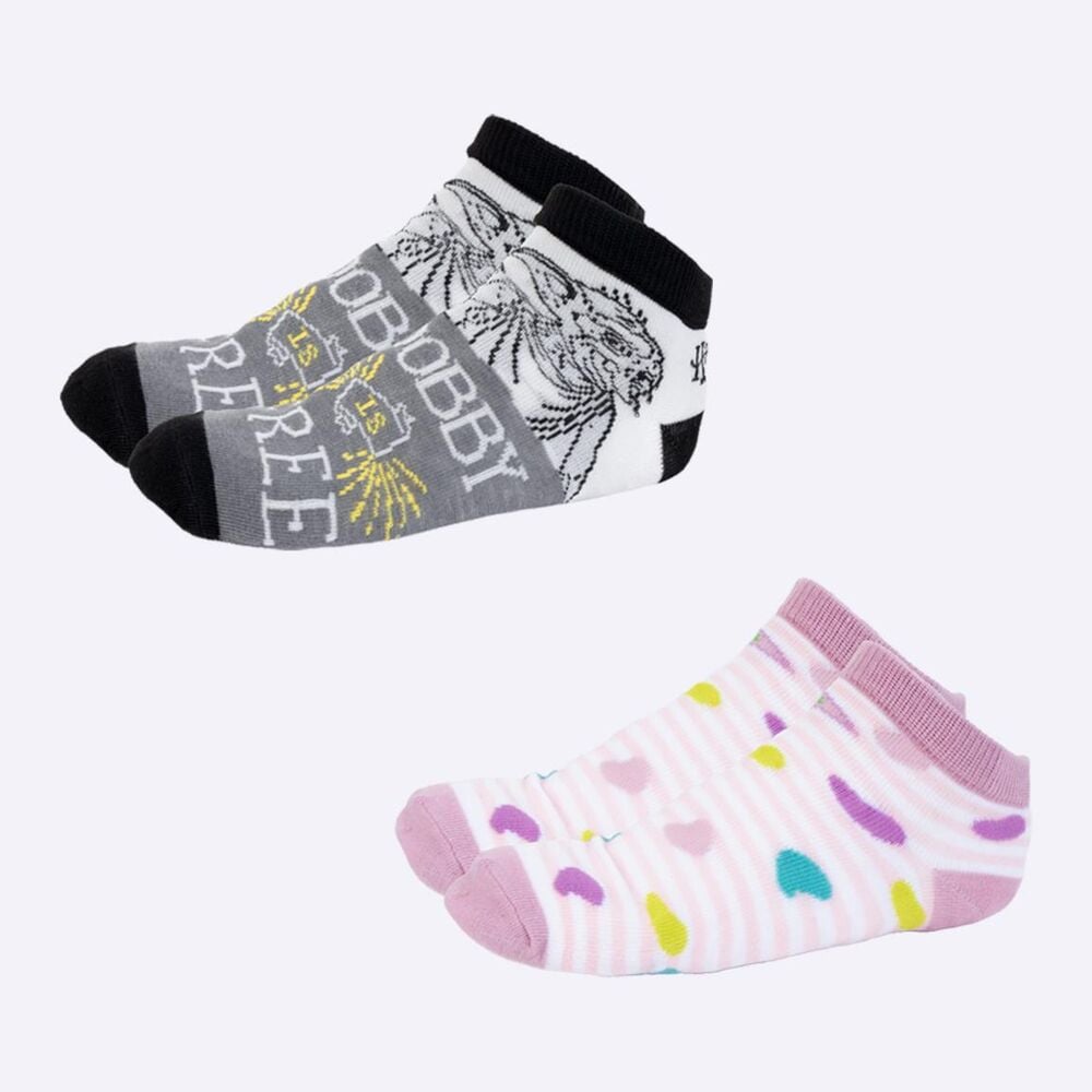 Conjunto 12 pares de meias Harry Potter adulto sortido
