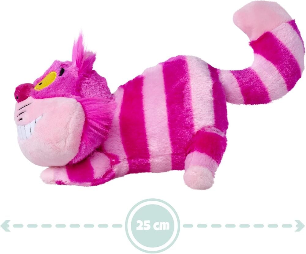 Peluche Cheshire Alicia en el Pais de las Maravillas Disney 25 cm