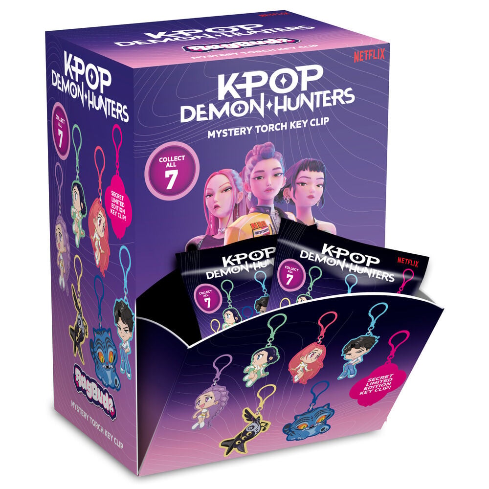 KPop Demon Hunters Llavero Caja Ciega Expositor (39)