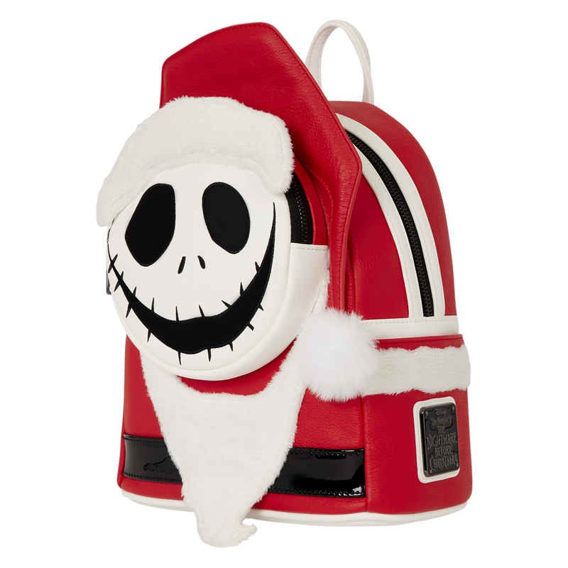 Mochila Jack Skellington A Assustadora História de Tim Burton Disney Loungefly 26 cm