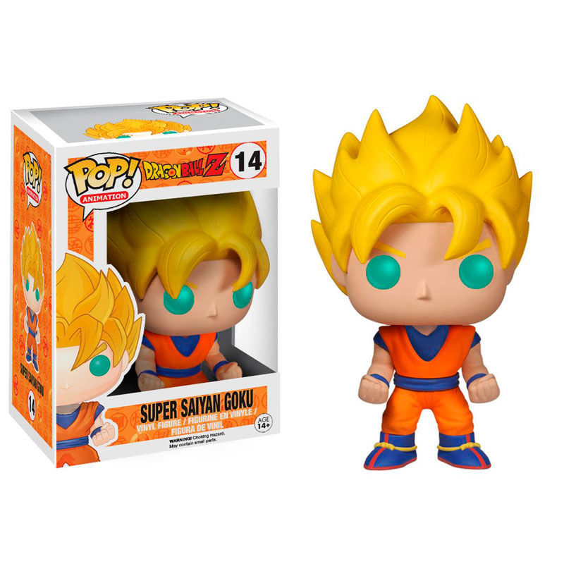 Dragon Ball Z POP! Vinyl Figura Super Saiyan Goku 10 cm
