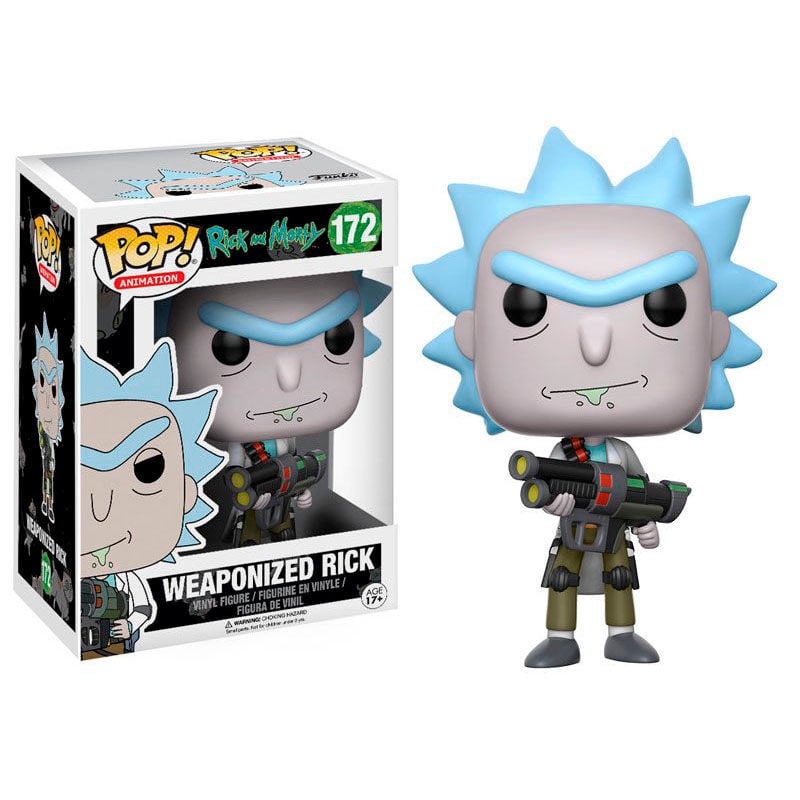 Figura Pop! Rick & Morty Weaponized Rick