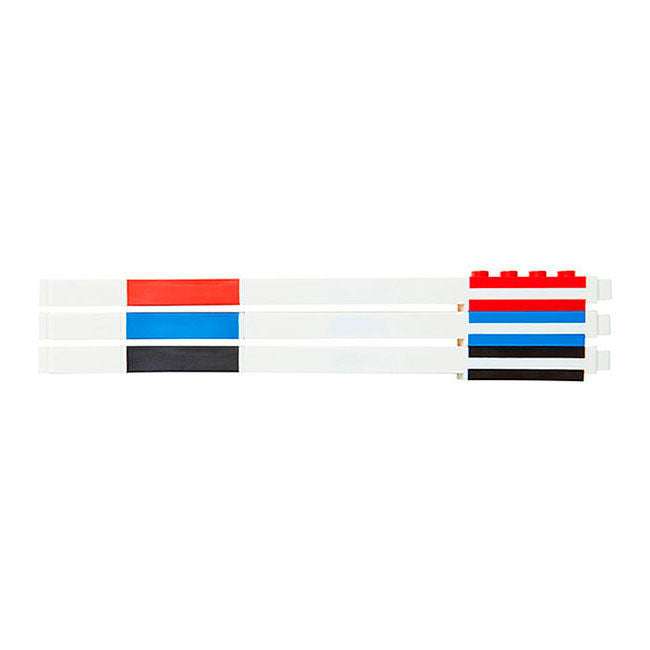 LEGO Pack de 3 Bolígrafos de gel Bricks