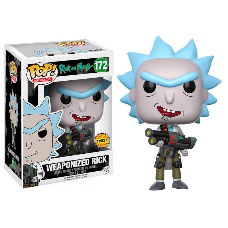 Figura Pop! Rick & Morty Weaponized Rick Chase