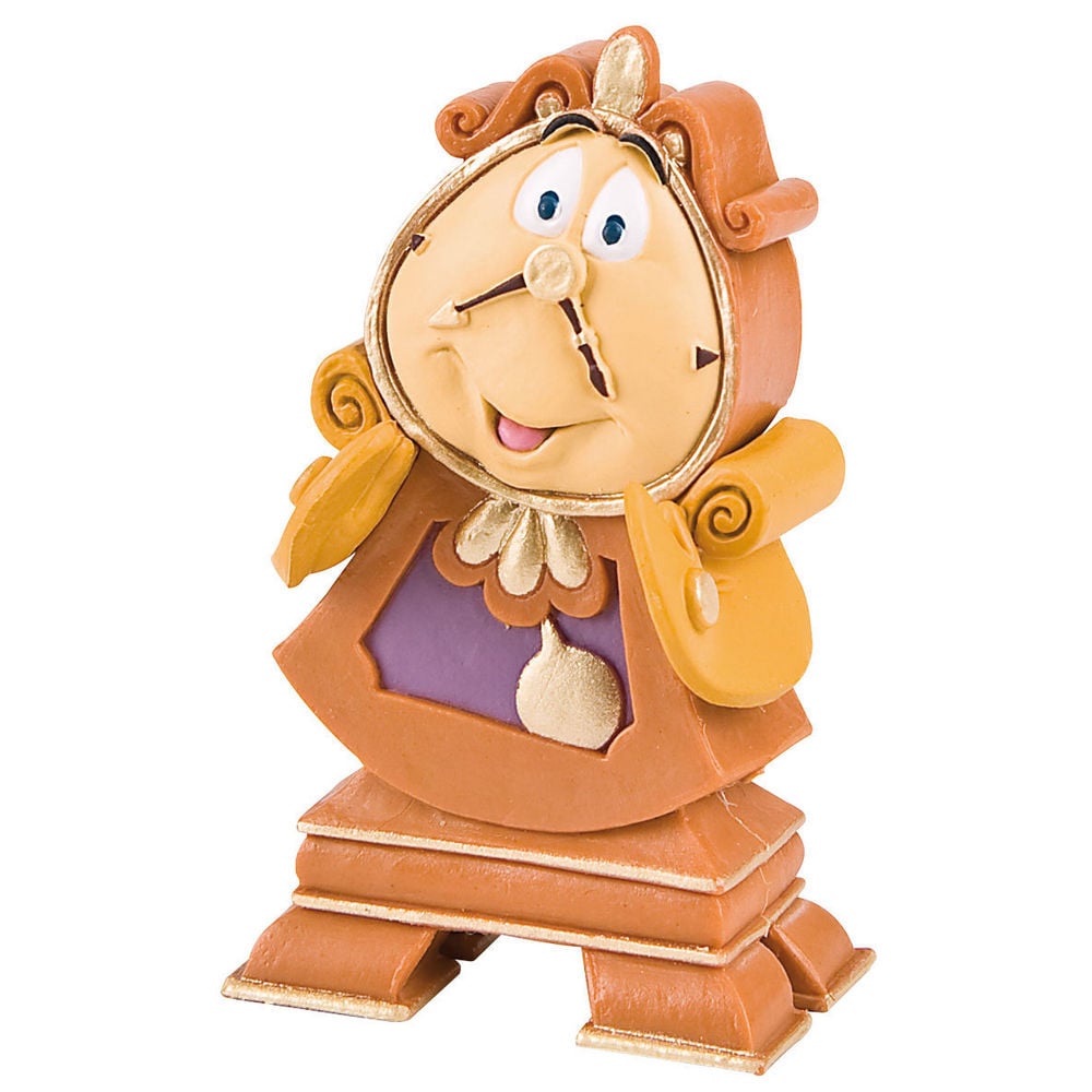 Figura Reloj Ding Dong La Bella y La Bestia Disney 6cm Frikytopia