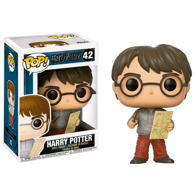 Figura POP Harry Potter Harry With Marauders Map