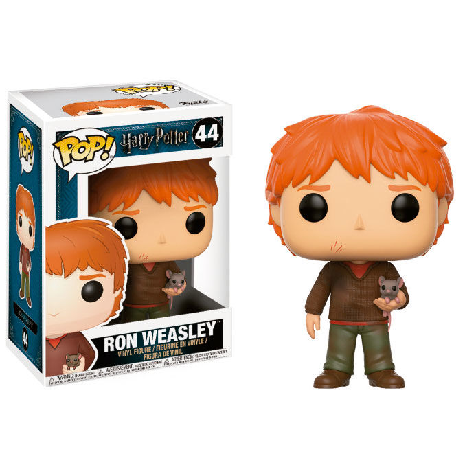 Figura POP Harry Potter Ron Weasley With Scabbers