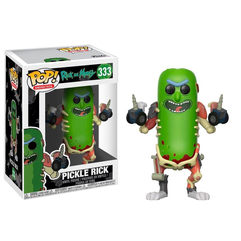 Figura POP Rick & Morty Pickle Rick Frikytopia