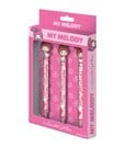 Sanrio Caneta de gel apagável Pack de 3 My Melody