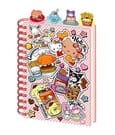 Hello Kitty and Friends Caderno de Projetos A5 American Diner Version Expositor (10) Frikytopia