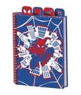 Spider-Man Caderno de Projetos A5 Vermelho, Branco e Azul Expositor (10) Frikytopia