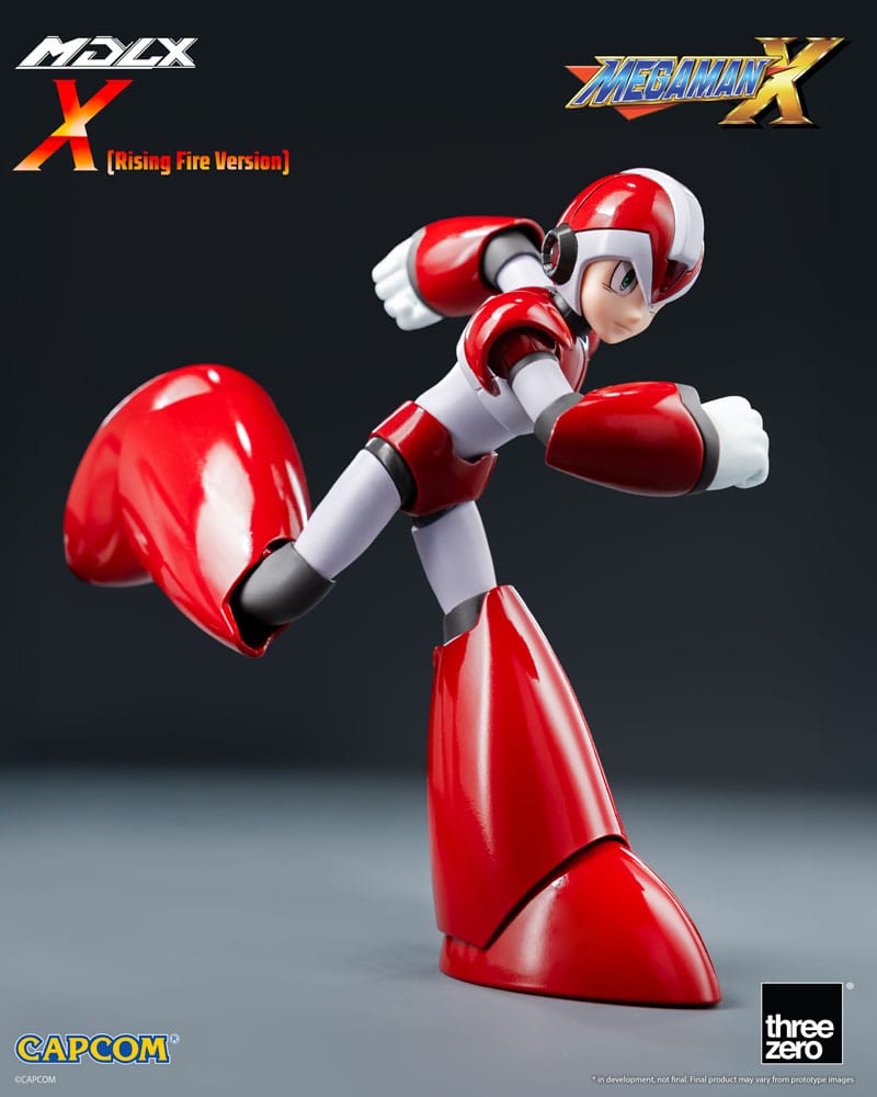 Mega Man Figura MDLX Rockman X / Mega Man X (Rising Fire Version) 12 cm