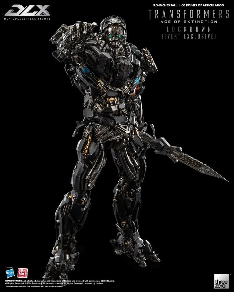 Transformers: Age of Extinction Figura 1/6 DLX Lockdown 24 cm heo Exclusive