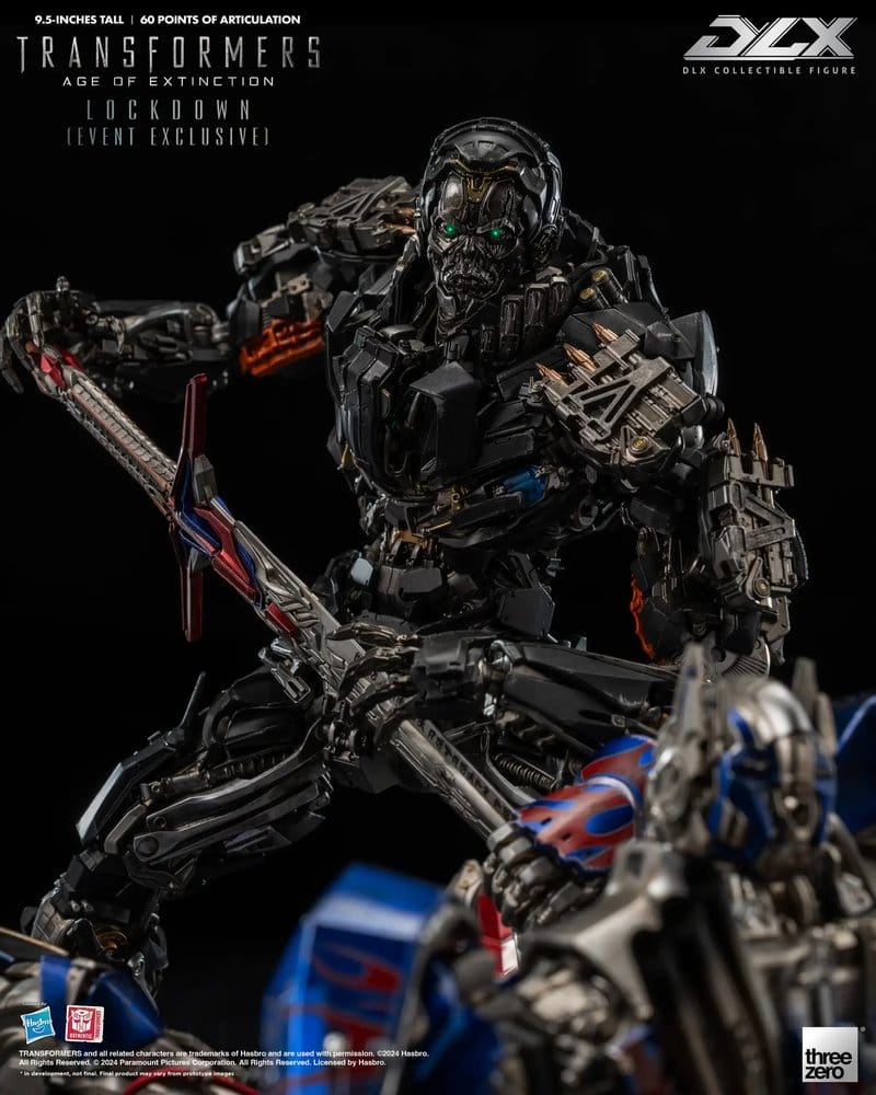 Transformers: Age of Extinction Figura 1/6 DLX Lockdown 24 cm heo Exclusive