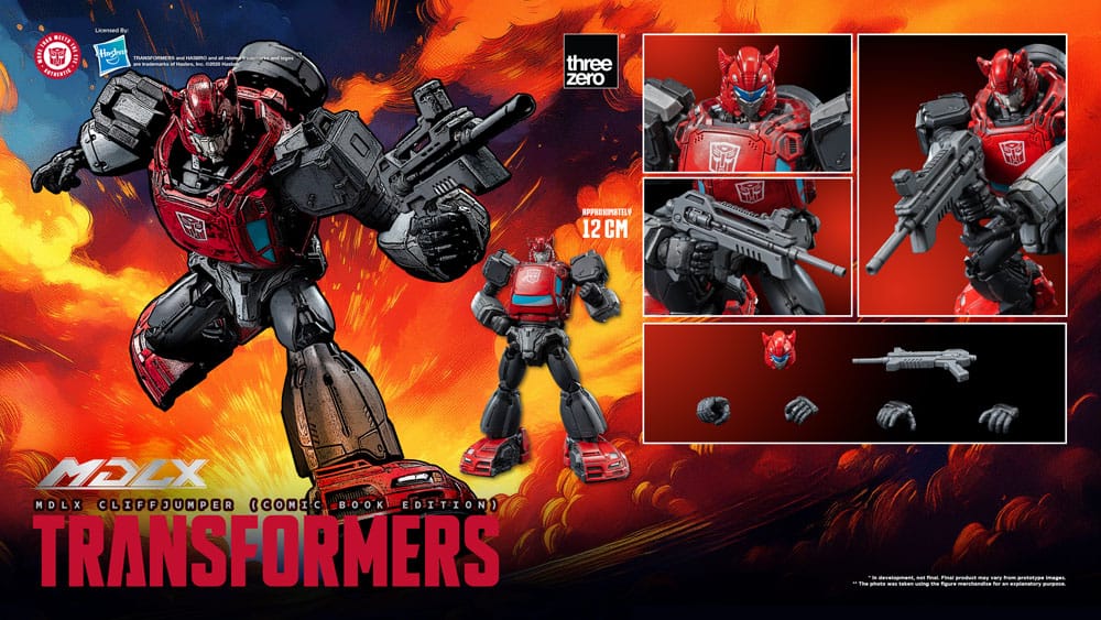 Transformers Figura MDLX Cliffjumper (Comic Book Edition) 12 cm