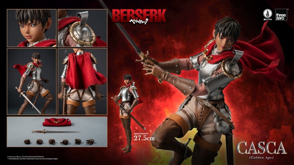 Berserk Figura 1/6 Casca (Golden Age) 28 cm