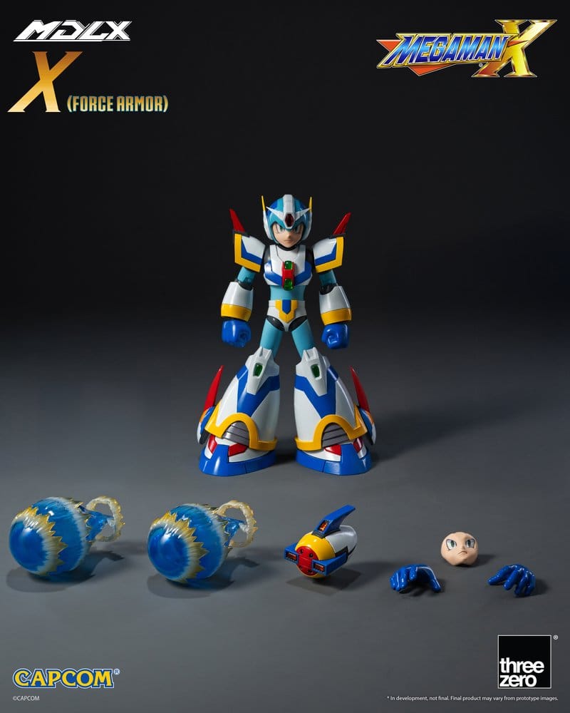 Mega Man X MDLX Figura de Acción Rockman / Mega Man Force Armor 12 cm
