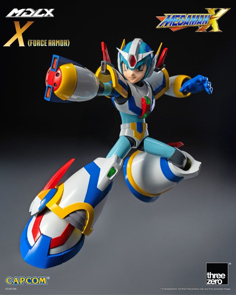 Mega Man X MDLX Figura de Acción Rockman / Mega Man Force Armor 12 cm