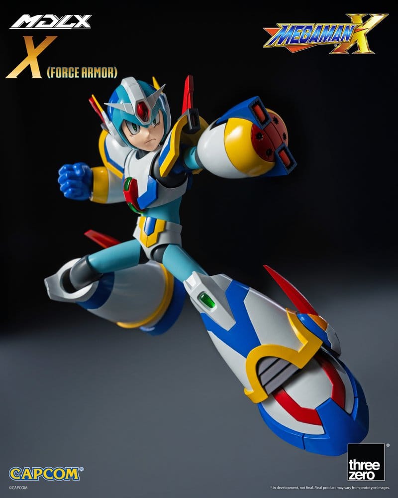Mega Man X MDLX Figura de Acción Rockman / Mega Man Force Armor 12 cm