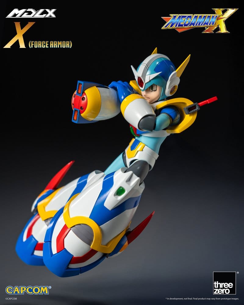 Mega Man X MDLX Figura de Acción Rockman / Mega Man Force Armor 12 cm